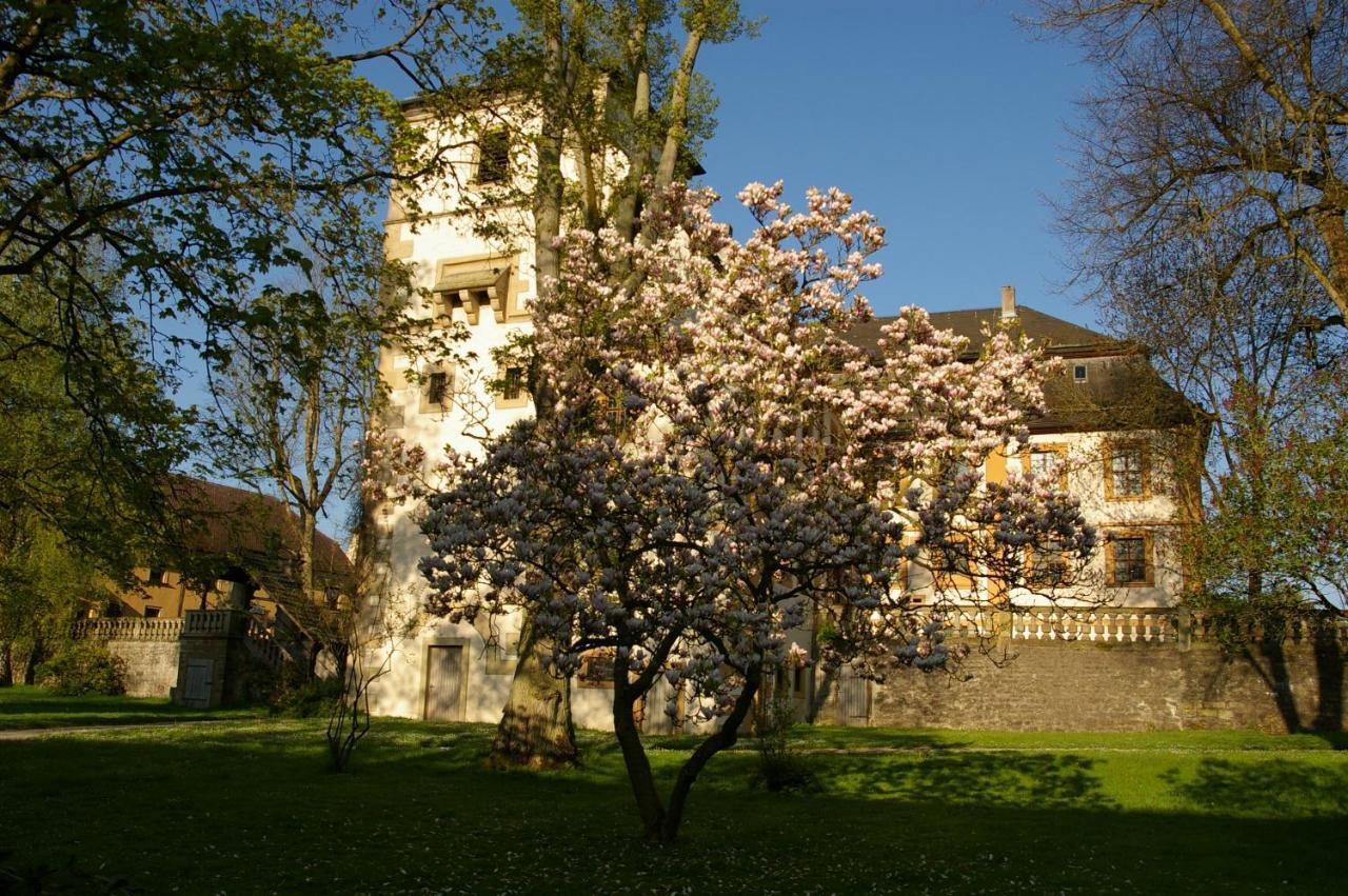 Klostergasthof Hotel Münnerstadt Buitenkant foto